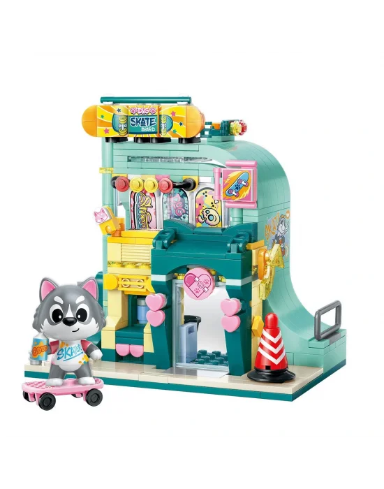 K28009-kp28009 Keeppley Lovely Street -  Husky Skate Shop 343 Parça Yapım Seti