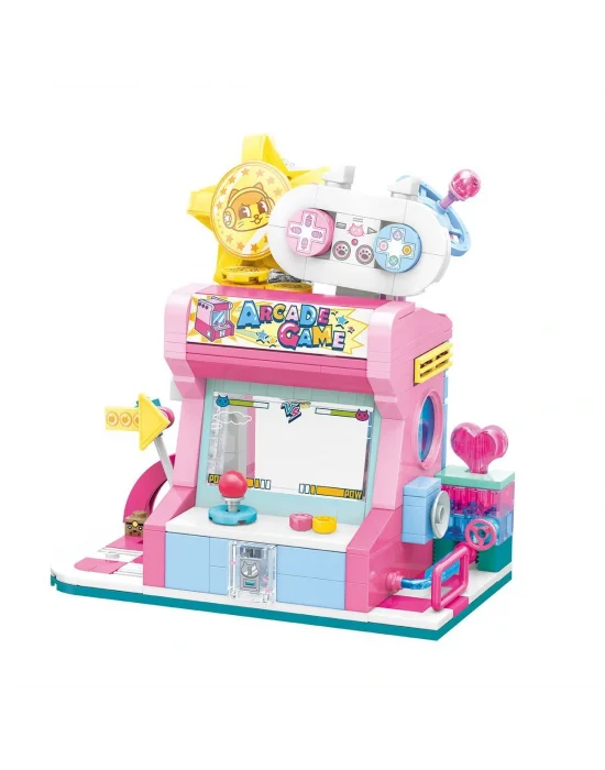 Kp28019 Keeppley Lovely Street - Orange Cat Game Room 384 Parça Yapım Seti