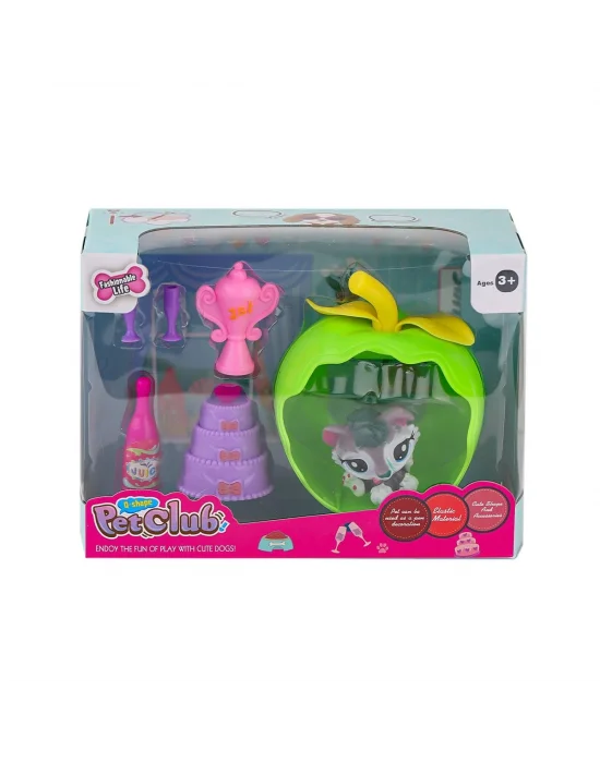 Kzl-cl2103 1-4  Elmalı Pet Star Oyun Seti -kızılkaya Oyuncak