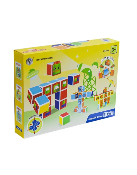Kzl-hd356a Manyetik Set Zeka Küpleri 11 Parça -kızılkaya Oyuncak