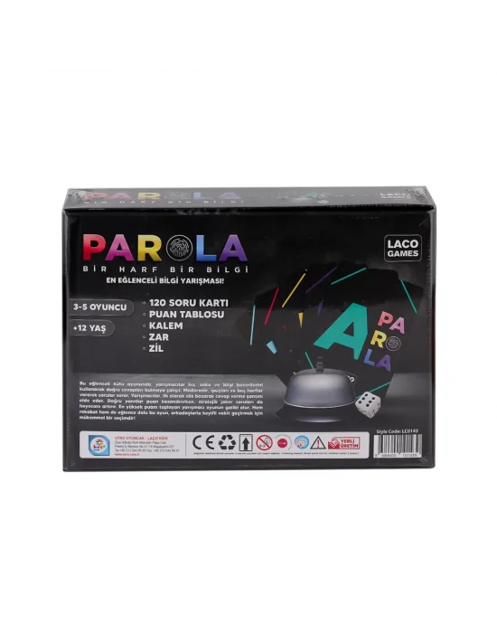 Lc0143 Parola En Eğlenceli Bilgi Oyunu -laçokids