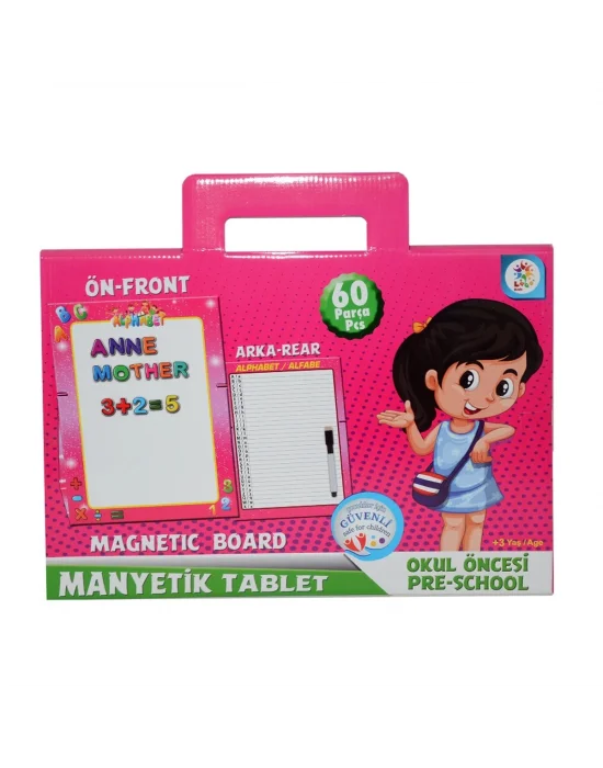 Lc7164 Laço, Manyetik Tablet Pembe