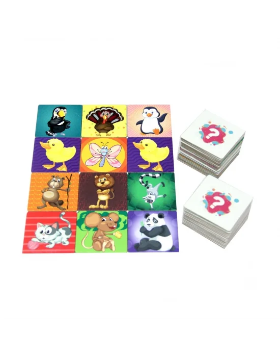 Lc7230 Laço, Hafıza Oyunu - Hayvanlar / +3 Yaş