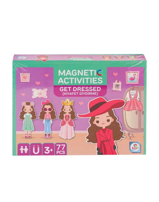 Lc7982 Manyetik Aktivite Kız Kıyafet Giydirme -laçokids