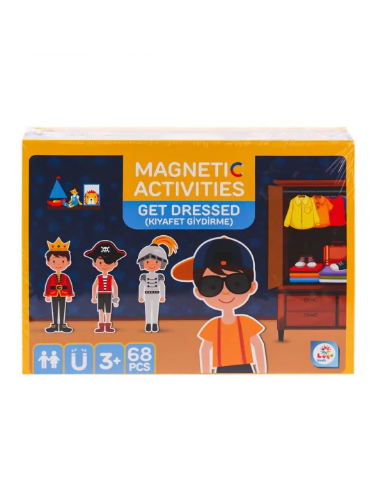 Lc7983 Manyetik Aktivite Kıyafet Değiştirme Oyunu -laçokids