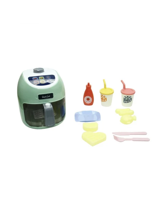 Ld-6613a Dokunmatik Fritöz Set Gıdalar Renk Değiştirir -vardem Oyuncak