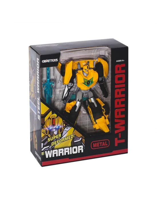 Lj1651 Metal Gövdeli Dönüşebilen Robot -gepettoys