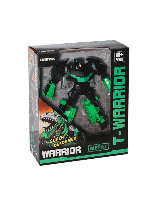 Lj1653 Metal Gövdeli Dönüşebilen Robot -gepettoys