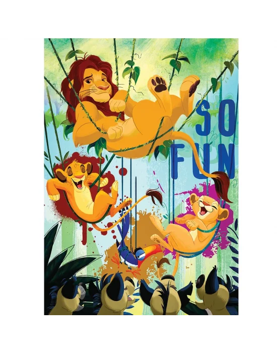 Lk 709 Puzzle 50 Parça/lıon Kıng Puzzle