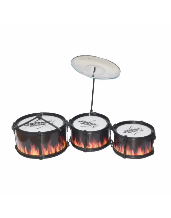 Lmn154 3 Parça Bateri Seti -limon Oyuncak