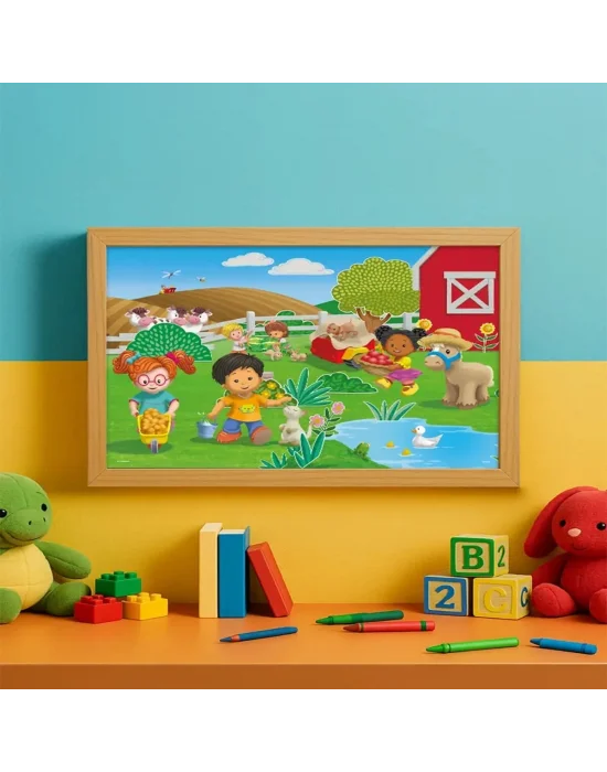 Lp 709 Fısher Price Lıttle People 50 Parça