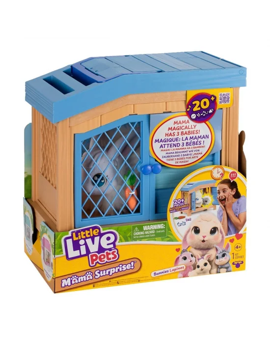 Lp303000 Little Live Pets Anne Tavşan Ve Yavruları Oyun Seti - 26593