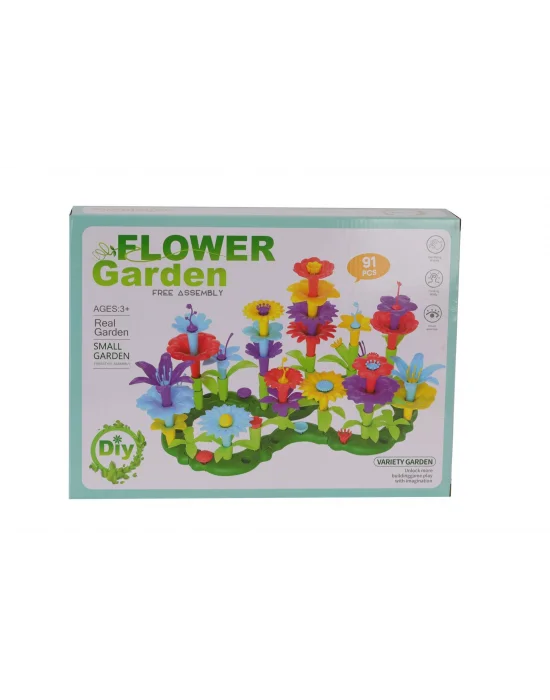 Ly004a 91 Pcs Güzel Bahçe Çiçek Seti