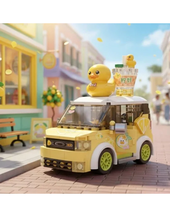 Lz-4209 Loz Ördek Arabası 260 Parça Block Oyuncak