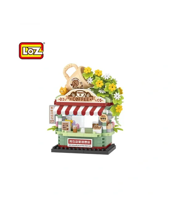 Lz-8852 Loz Kahve Dükkanı 290 Parça Block Oyuncak