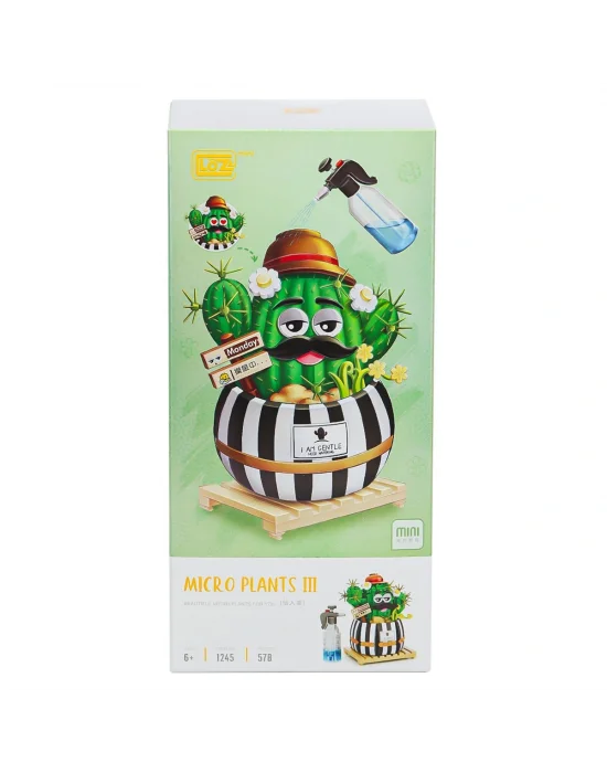 Lz1245 Loz Kaktüs Blok Seti -vagon Life