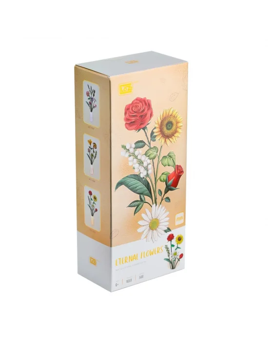 Lz1659 Loz Eternal Flowers Serisi - her Zaman Güneşe Doğru 568 Parça Yapım Seti