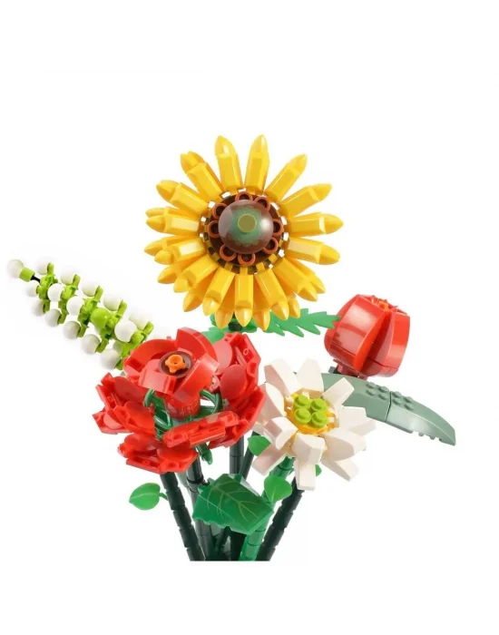 Lz1659 Loz Eternal Flowers Serisi - her Zaman Güneşe Doğru 568 Parça Yapım Seti