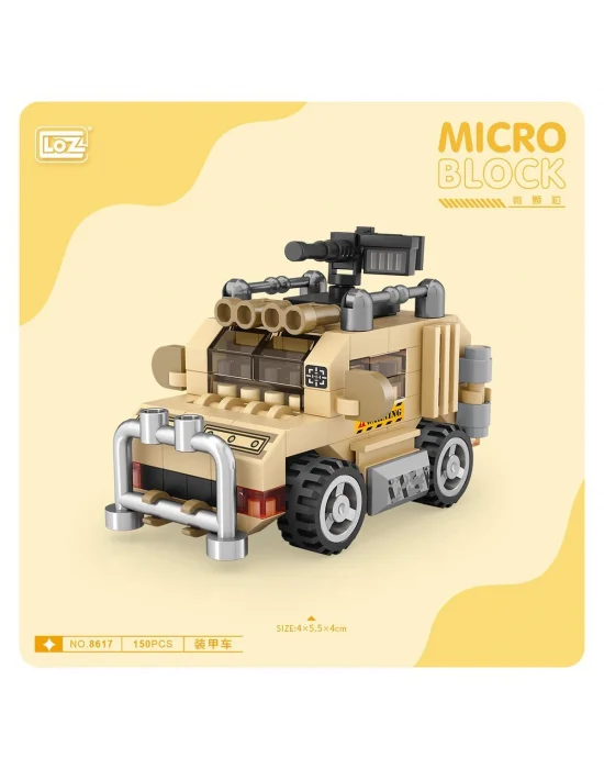 Lz8617 Loz Tank Blok Seti Mini Poşet- Vagon Life