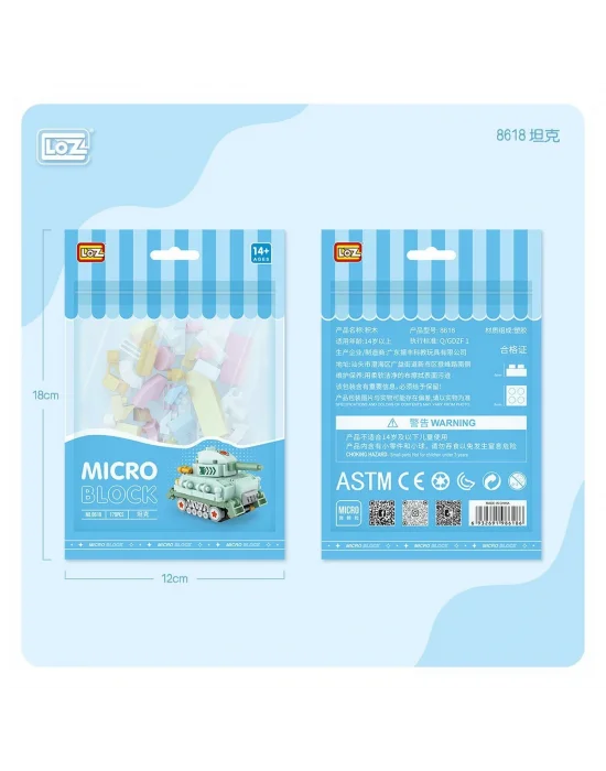 Lz8618 Loz Blok Oyuncak Mini Poşet -vagonlife