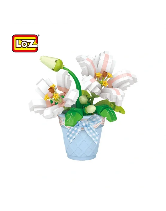 Lz8837 Loz  Saksılı Zambak Block Oyuncak 240 Parça