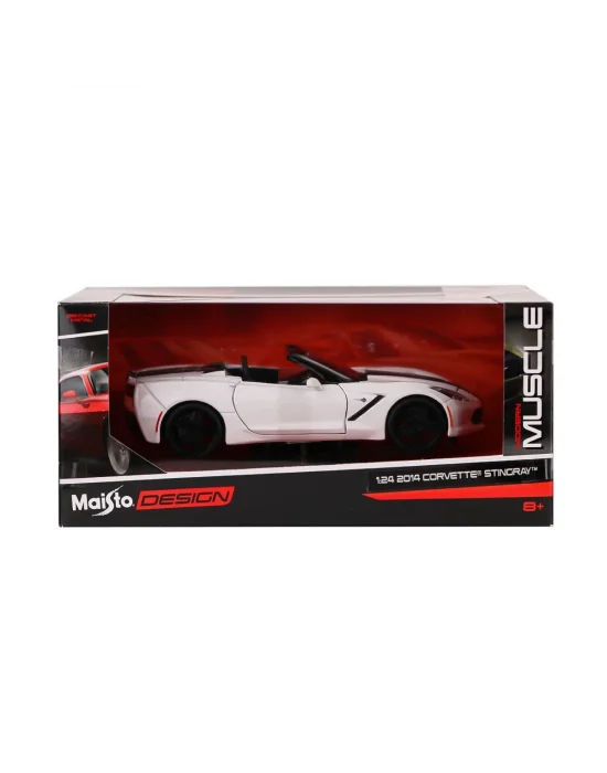 May 32501 2014 Corvette Stingray 1:24 Model Araba -necotoys