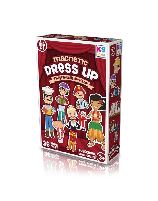 Md174 Ks, Magnetic Dress Up - Eşleştir・değiştir・eğlen / +3 Yaş