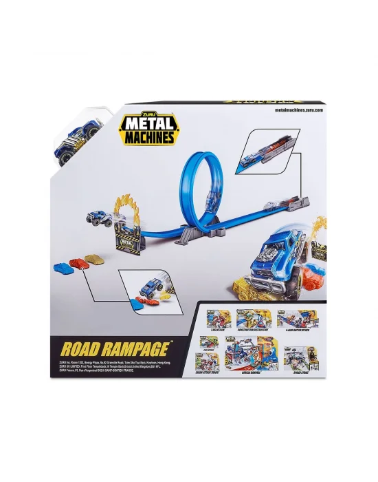 Mea01000 Metal Machines Kızgın Yol Oyun Seti