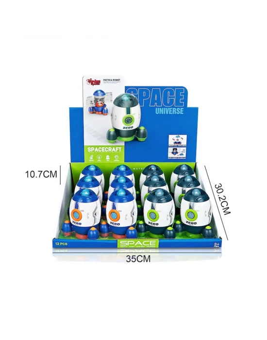 Mg-d400-44 Sürtmeli Astronotlu Uzay Roketi