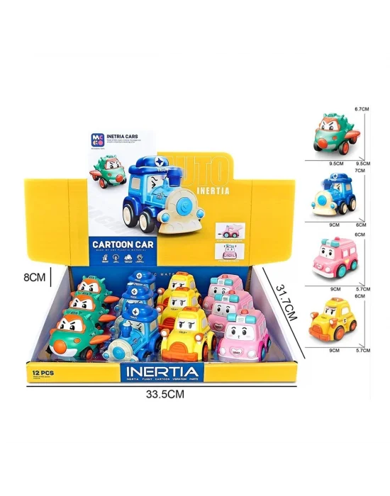 Mg-d400-48 Sürtmeli Hareketli Sevimli Araçlar -vardem Oyuncak