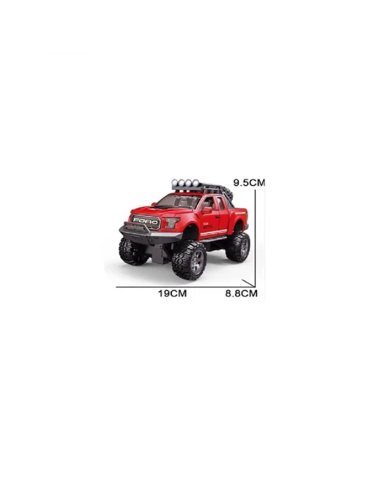 Mg-d700-01 Sürtmeli Işıklı Müzikli Off-road Lüks Araba -vardem Oyuncak