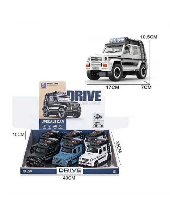 Mg-d700-04 Işıklı Müzikli Lüks Jeep -vardem Oyuncak