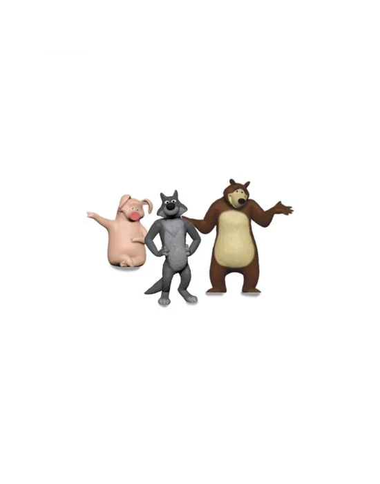 Mha20000 Maşa Ve Koca Ayı Tekli Figür