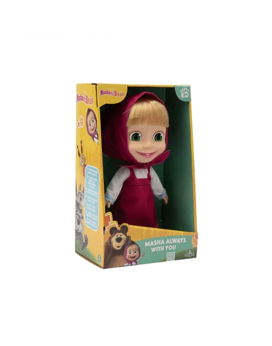 Mha41000 Maşa Ve Koca Ayı - 23 Cm Masha Doğum Günü Bebeği