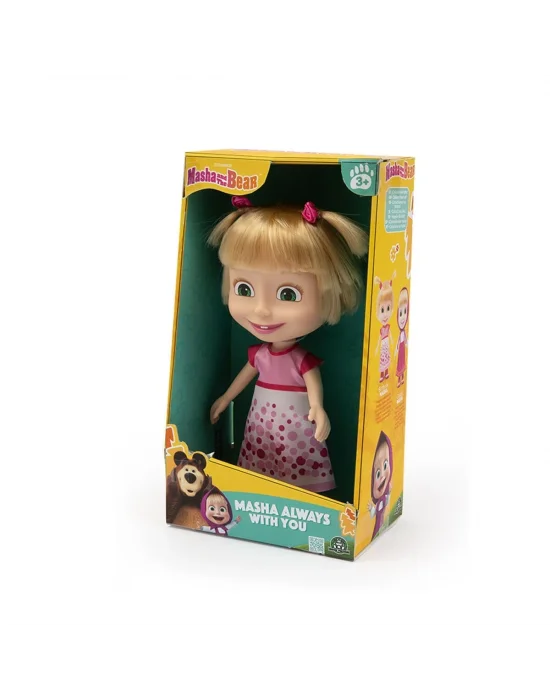 Mha41000 Maşa Ve Koca Ayı - 23 Cm Masha Doğum Günü Bebeği