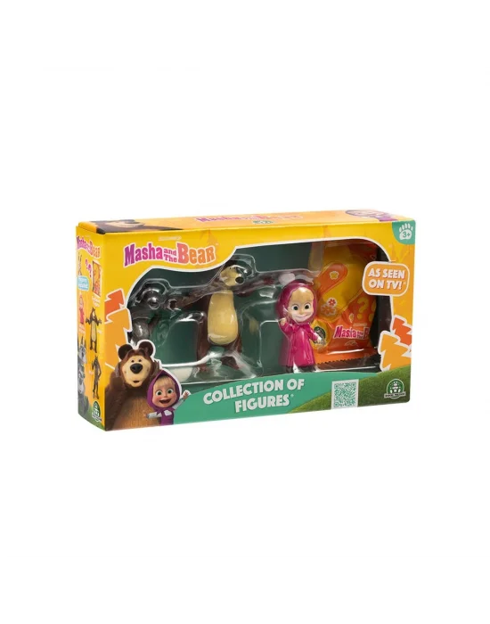 Mha61000 Maşa Ve Koca Ayı 4lüı Figür Set