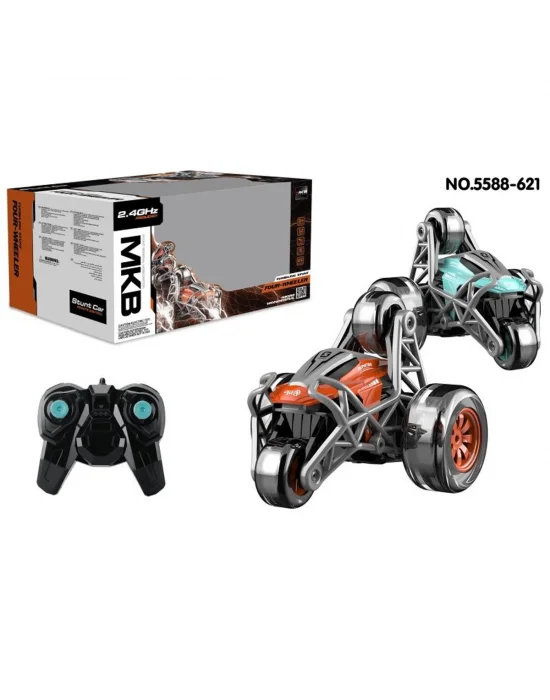 Mkb-5588-617 Kumandalı Şarjlı Four Wheeler  Stunt Car -vardem