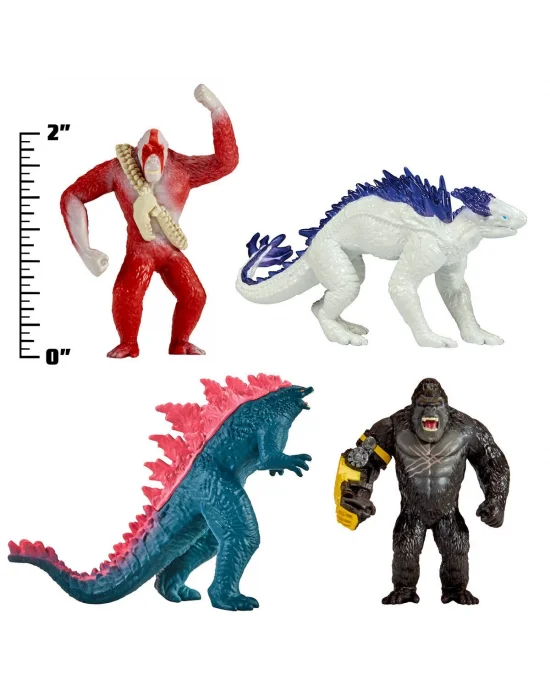 Mn313000 Godzilla Vs. Kong Mini Figür 5 Cm - 35760