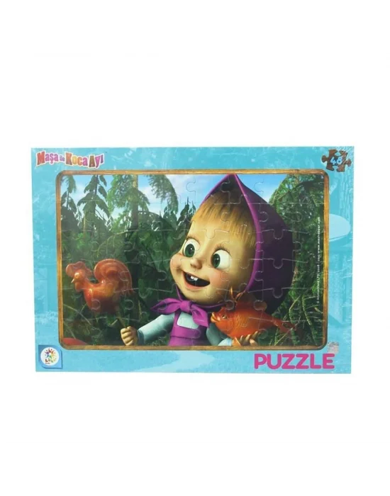 Ms7538 Masha Koca Ayı 48 Pcs Frame