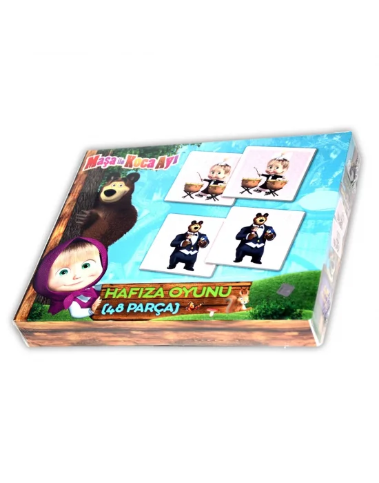 Ms7572 Maşa İle Koca Ayı Hafıza Oyunu -laço