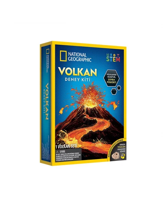 Nat02002 National Geographic Volkan Deney Kiti - Trvolcano2 +8 Yaş