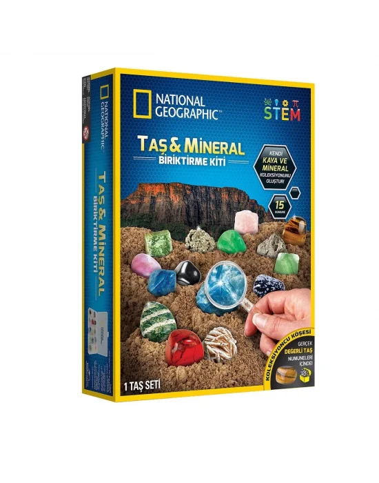 Nat03002 National Geographic Taş Ve Mineral Biriktirme Kiti - Rtngrm15 +8 Yaş