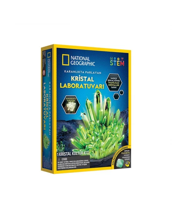 Nat08002 National Geographic Parlayan Kristal Laboratuvarı -tnggıdcrystal +8 Yaş