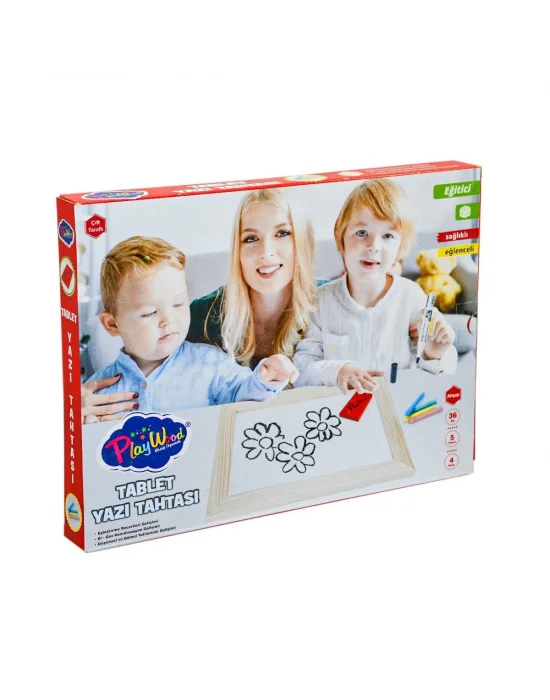 Ony-391 Ahşap Tablet Yazı Tahtası -onyıl