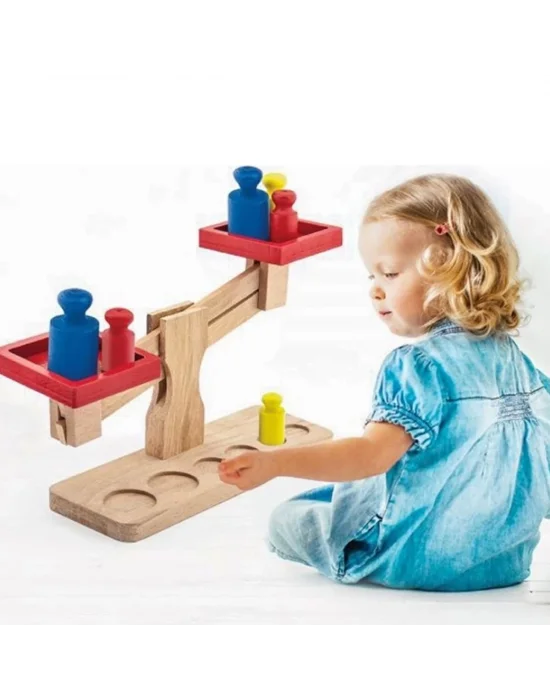 Ony-409 Kutuda Ahşap Terazi