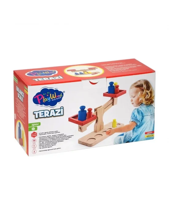 Ony-409 Kutuda Ahşap Terazi