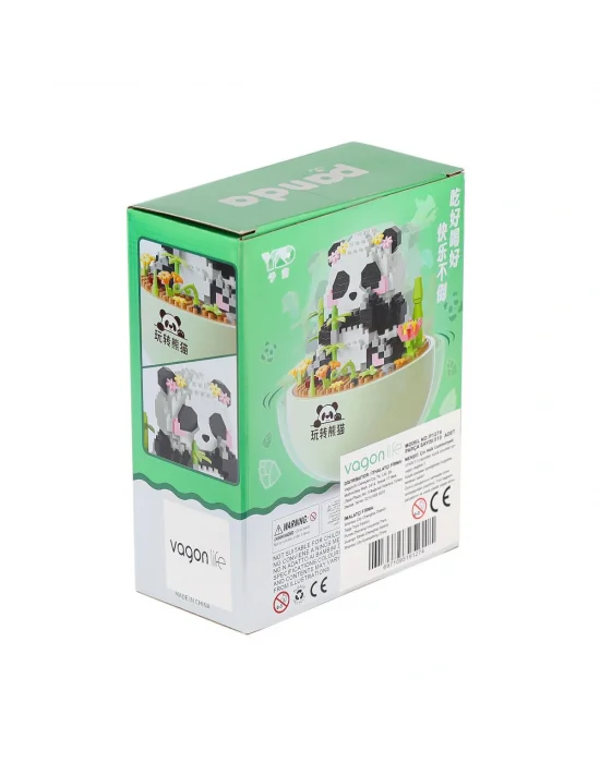 P1274 Panlos Panda Blok Seti 510 Parça -vagon Life