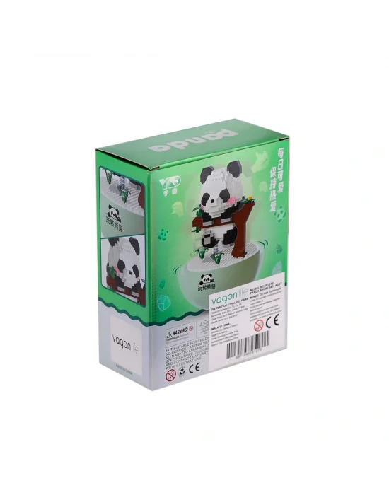 P1275 Panlos Panda 543 Parça Blok Seti -vagon Life