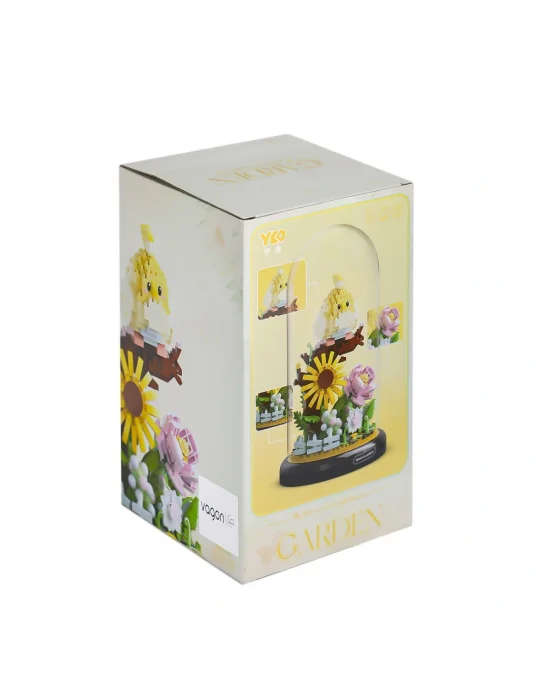 P1281 Panlos Fanus Çiçek 958 Parça Blok Seti -vagon Life