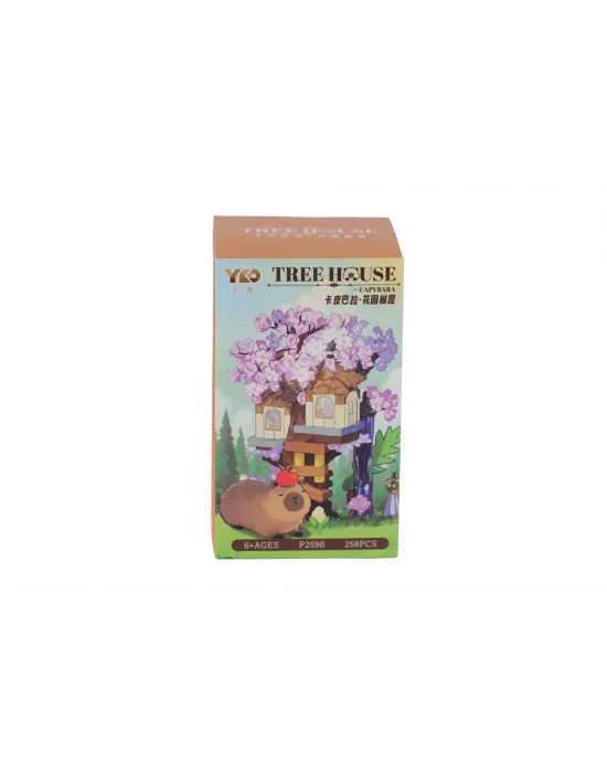 P2596 Panlos Ağaçev 258 Parça Block Oyuncak